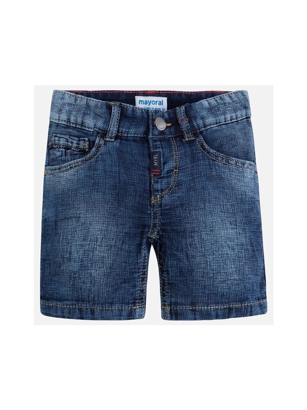 Size 5 Boys Mayoral Blue Denim Kids Shorts